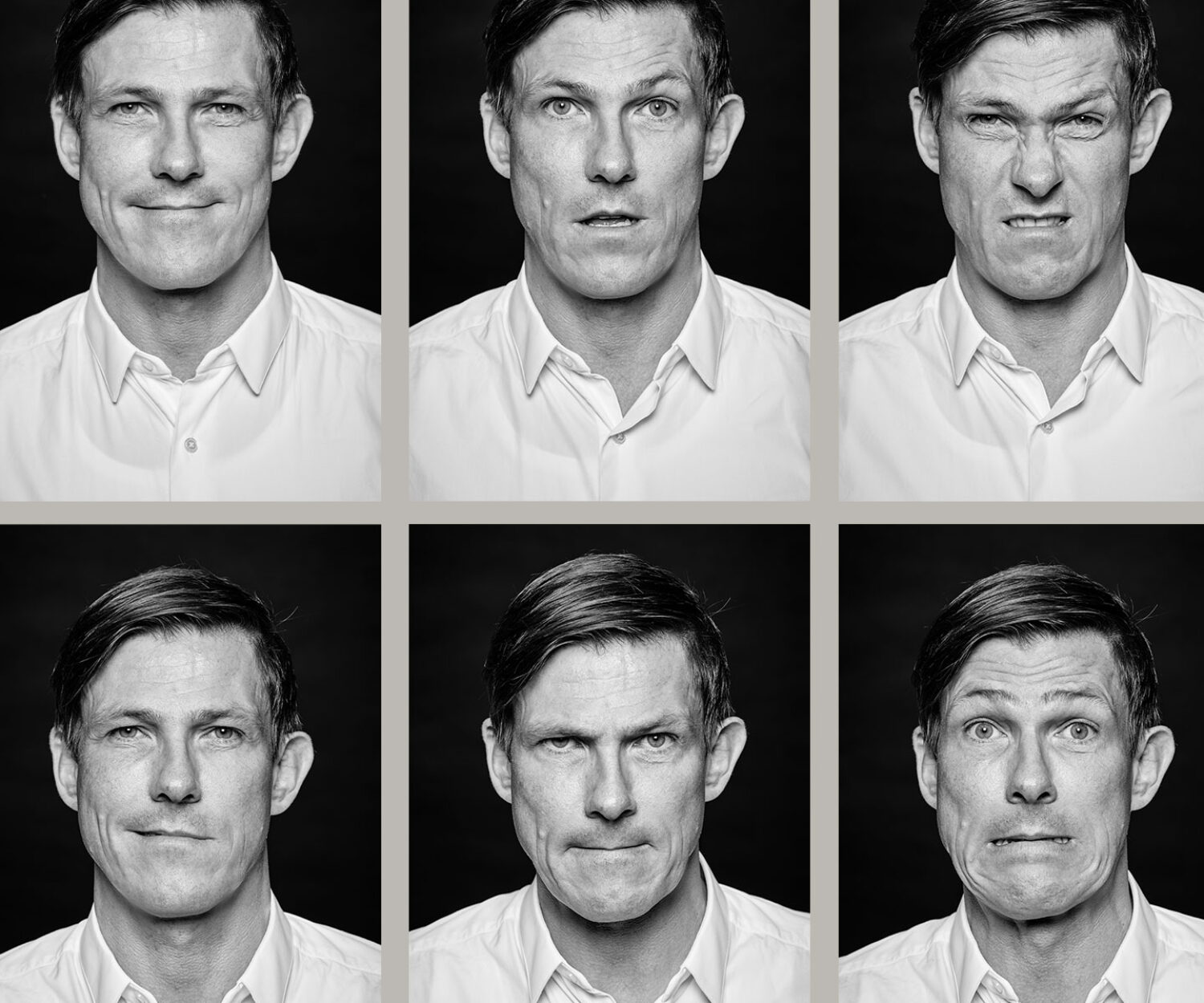 Niels Krøjgaard mimik